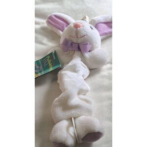 Vintage Kids II Musical Pull Toy Holiday Easter Bunny 1996 Crib Soother
